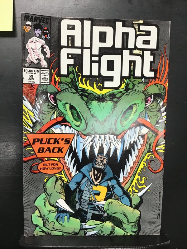 Alpha Flight #59 (1988)Vf