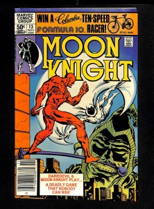 Moon Knight #13 FN+ 6.5 Daredevil!