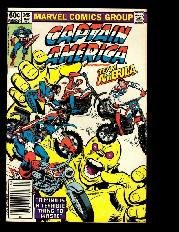 10 Cap America Comics # 228 264 269 271 272 276 277 278 279 280 EK13