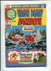 Marvel Super-Heroes #29 - Mandarin Appearance (5.0) 1971