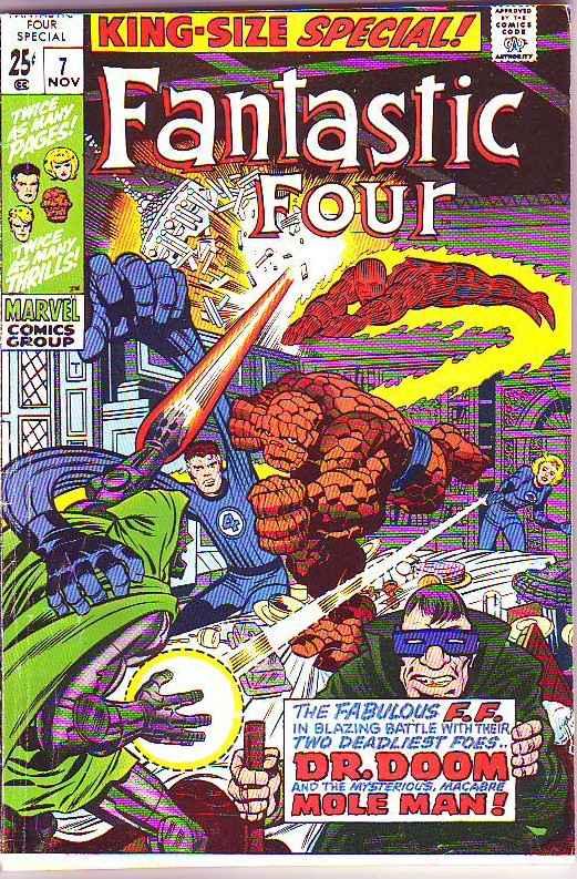 Fantastic Four King-Size Special #7 (Nov-69) FN+ Mid-Grade Fantastic Four, Mr...