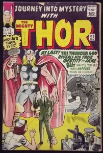 JOURNEY INTO MYSTERY #113 VG THOR ORIGIN LOKI