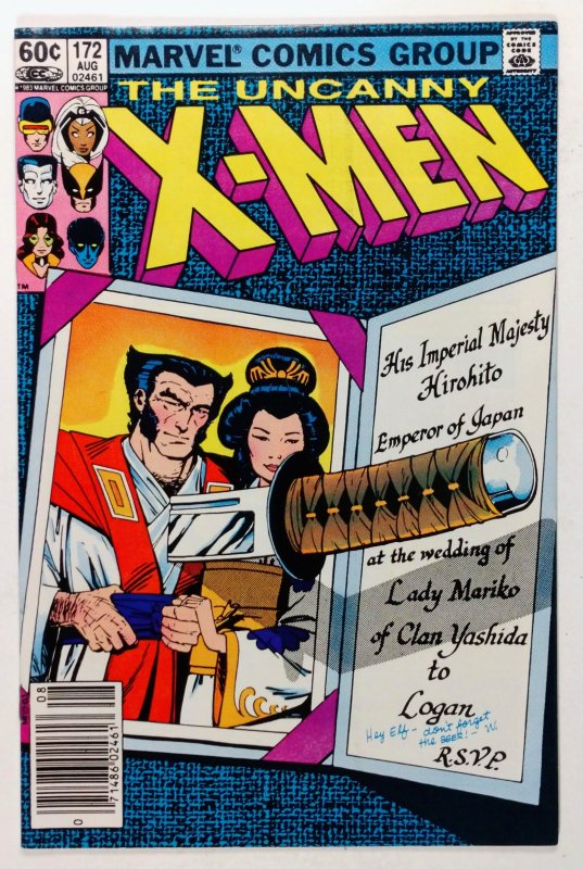 The Uncanny X-Men #172 (1983)