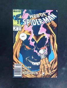 Web of Spider-Man #38  MARVEL Comics 1988 FN NEWSSTAND