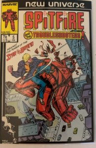 Spitfire and the Troubleshooters #5 Direct Edition (1987) Star Brand 