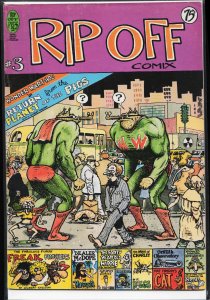 Rip Off Comix #3 (1978) Wonder Wart-Hog