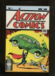 ACTION COMICS #1 REPRINT (8.0) 1988 HTF