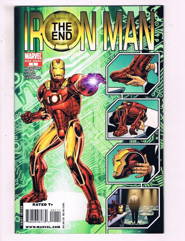 Iron Man The End #1 ONE-SHOT VF Marvel Comics Comic Book DE15