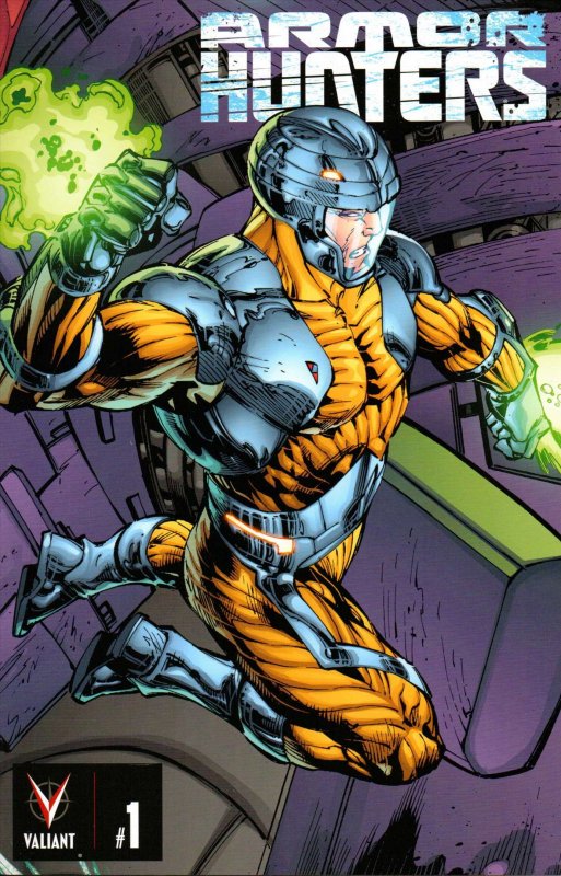 Armor Hunters #1F VF/NM ; Valiant | Connecting Variant