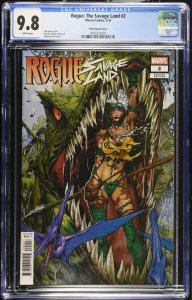 ROGUE THE SAVAGE LAND #2 MARVEL 2025 1:25 STEPHEN PLATT VARIANT CGC 9.8 NM