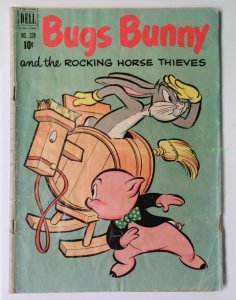 Four Color Comics (2nd Series) #338 Bugs Bunny (June 1951 Dell) FR/GD