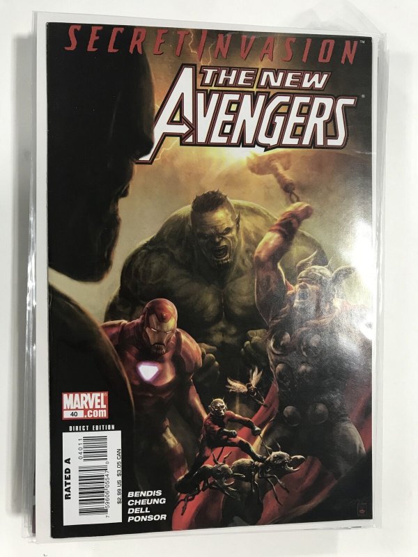 New Avengers #38 Newsstand Edition (2008) Luke Cage NM3B218 NEAR MINT NM