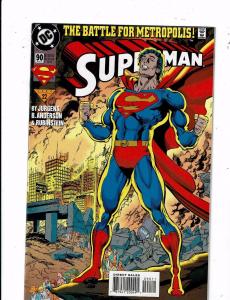 Lot of 5 Superman DC Comic Books #89 90 91 92 93 BH42