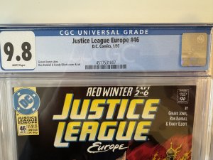 Justice League Europe #46 CGC 9.8 (1993)