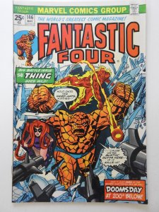 Fantastic Four #146 (1974) The Thing Goes Wild! Awesome Fine Condition!