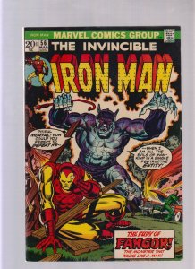 Iron Man #56 - Starlin (VF-) 1973