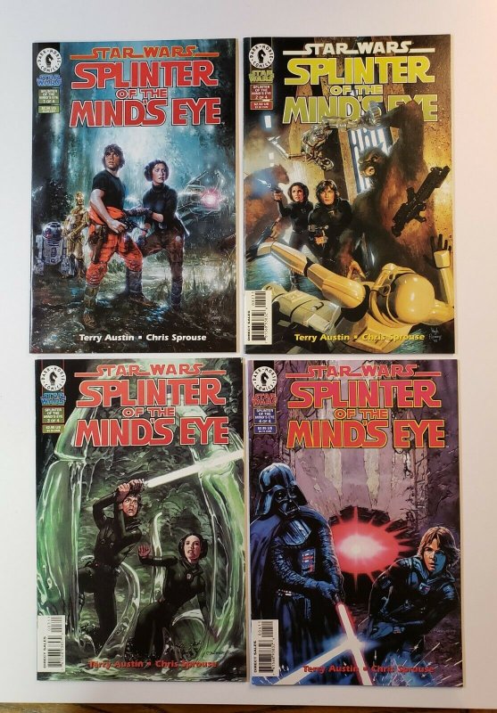 Star Wars Splinter Of The Mind's Eye #1-4 Complete Set Dark Horse NM