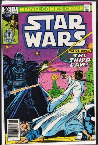 Star Wars #48 Newsstand Edition (1981) Star Wars