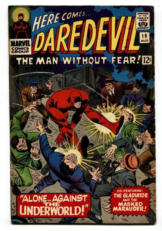 DAREDEVIL #19 comic book 1966-MARVEL-JOHN ROMITA ART VG+