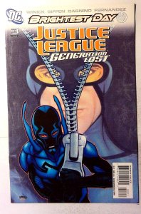 Justice League: Generation Lost #3 2010 DC Booster Gold Blue Beetle Ice Comic