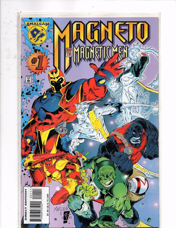 Amalgam Comics Magneto and His Magnetic Men #1 Magneto Metal Men ...