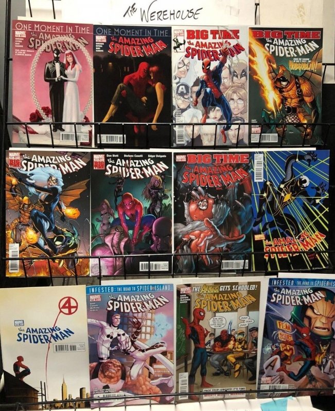 SPIDERMAN, AMAZING 589-698 (2009-) 71 DIFF  spectacular 21st century survey 