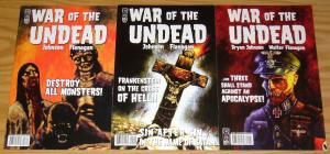 War of the Undead #1-3 VF/NM complete series BRYAN JOHNSON comic book men 2 set