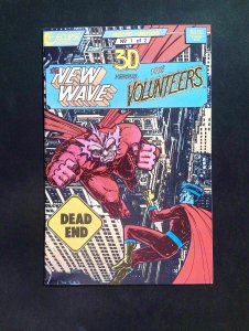 New Wave vs. the Volunteers 3-D #1  Eclipse Comics 1987 VG/FN