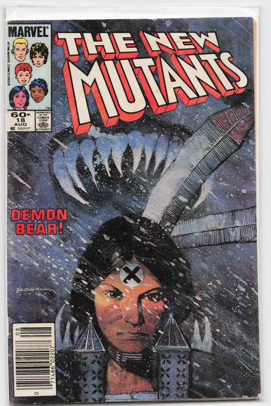 The New Mutants #18 (1984) New Mutants [Key Issue]