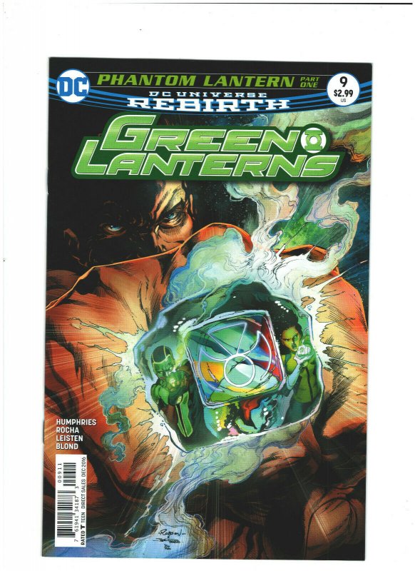 Green Lanterns #9 NM- 9.2 DC Comics Rebirth 2016 Simon Baz & Jessica Cruz