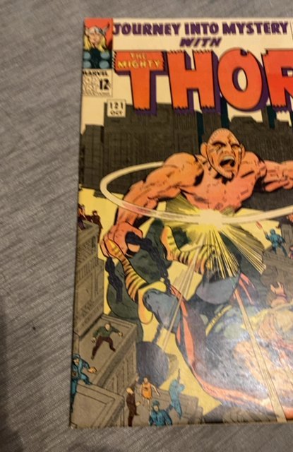 Journey into Mystery #121  (1965)absorbing man vs thor mod grade
