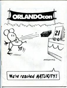 OrlandoCon 1994-Florida cartoonists gallery-Ignatz award info-VG