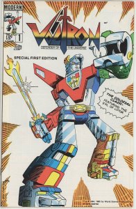 Voltron #1 (1985) - 9.2 NM- *1st Appearance Voltron in Comics*