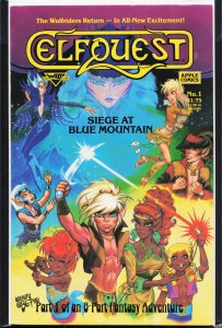 ElfQuest: Siege at Blue Mountain #1 (1987) ElfQuest