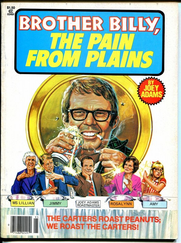 Brother Billy, The Pain From Plains #1 1979-Marvel-Bob Larkin-Walter Brogan-VF-