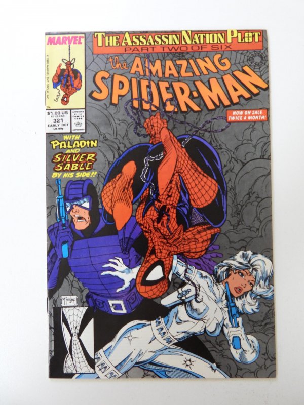 The Amazing Spider-Man #321 (1989) VF condition