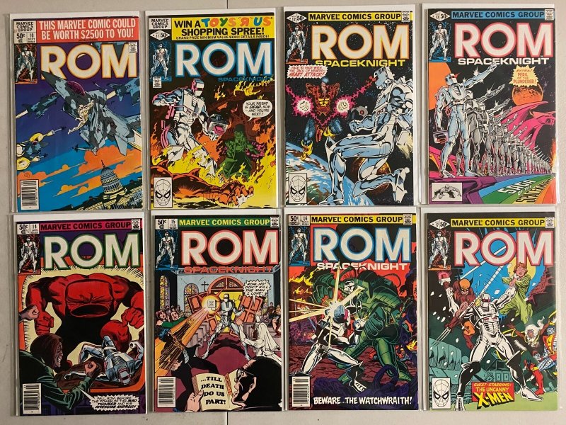 ROM Spaceknight comics run #2-40 + 1 annual 40 diff avg 6.0 (1980-83)