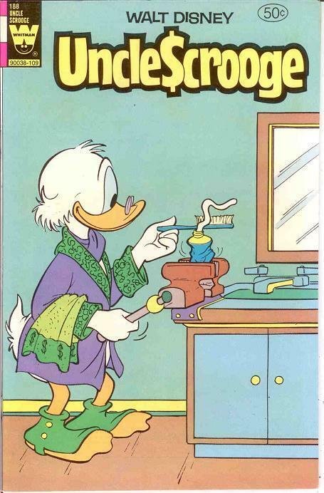 UNCLE SCROOGE 188 VF-NM  1981 COMICS BOOK