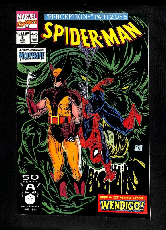 Spider-Man #9 Wolverine McFarlane!