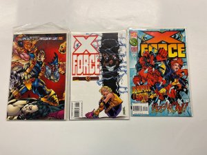 5 X-Force Marvel Comics Books #44 46 47 48 50 61 LP2