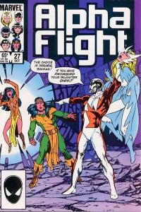 Alpha Flight (1983 series) #27, NM (Stock photo)