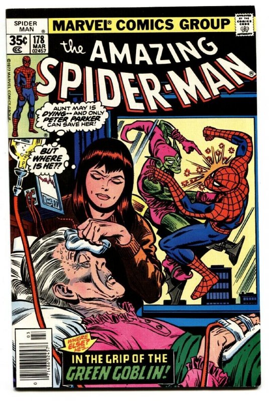 AMAZING SPIDER-MAN #178-Green Goblin issue-Comic Book Marvel
