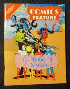 1983 COMICS FEATURE Magazine #23/24 FN+ 6.5 The Future of Marvel Comics