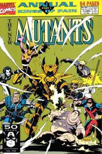 New Mutants (1983 series) Annual #7, NM- (Stock photo)