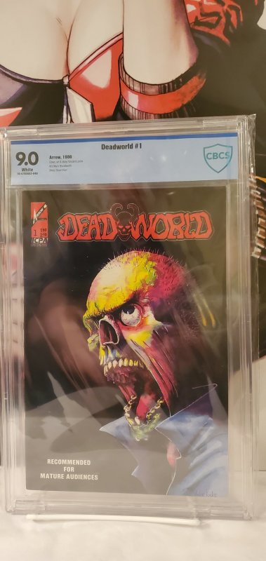 Deadworld #1 (1986) RARE! Arrow Comics 1st Issue CBCS 9.0 White Pages