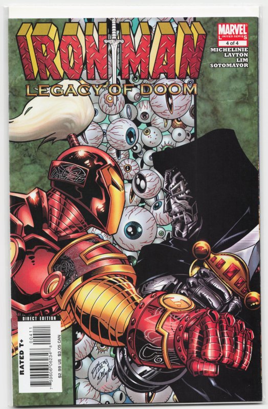 Iron Man: Legacy of Doom #4 (2008) Iron Man