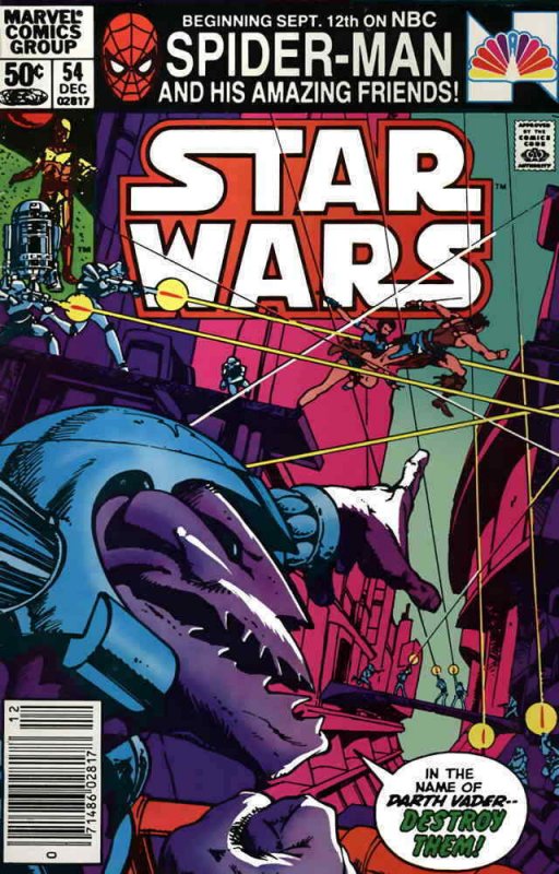 Star Wars #54 (Newsstand) VF/NM; Marvel | save on shipping - details inside