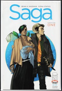 Saga #1 (2012) Saga [Key Issue] 3rd print