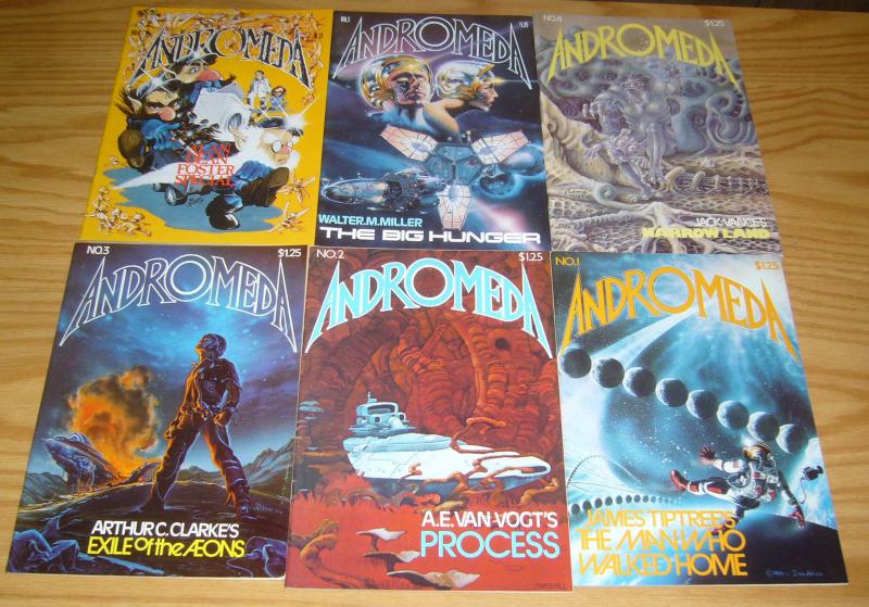 Andromeda #1-6 VF/NM complete series PETER HSU dean motter KEN STEACY 2 3 4 5