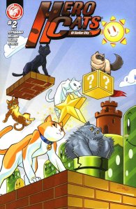 Hero Cats #2 VF ; Action Lab | Super Mario Bros. Tribute